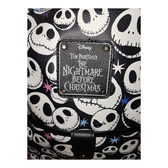 NWT Nightmare Before Christmas Backpack Handbag Jack Skellington Black Pink Blue main image 10